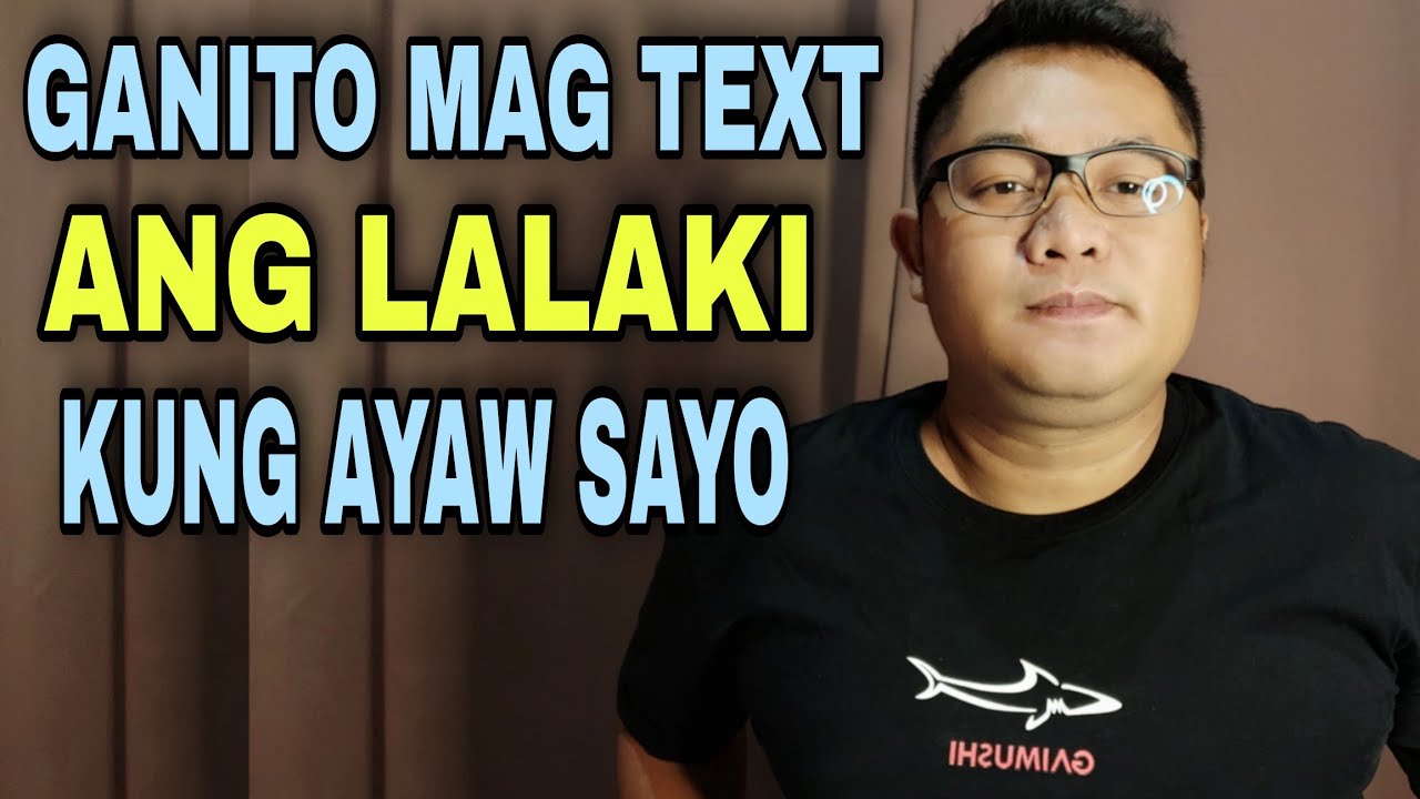 TEXT SIGNs NA HINDI INTERESADO SAYO ANG ISANG LALAKI  RhegTV