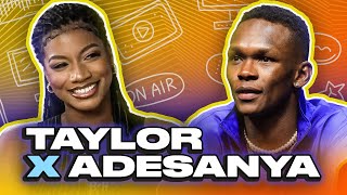 Israel Adesanya Talks Viral "I'm Prepared to Die" Clip, Alex Pereira Rematch w/ Taylor Rooks