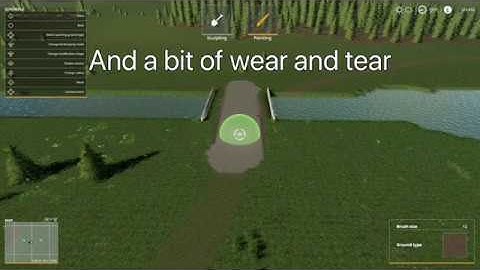 Farming simulator 19 Tutorial ( How to build a bridge on NML ) by Nippa78