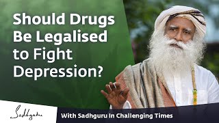 Should Drugs Be Legalised to Fight Depression? 🙏 With Sadhguru in Challenging Times - 08 Nov screenshot 2