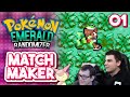 Match Maker Race vs Shenanagans | Pokemon Emerald Randomizer #1