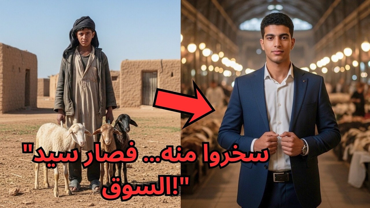 من ثلاث غنمات إلى إمبراطورية تجارة! قصة الشاب الفقير الذي صدم المدينة وأصبح الأغنى بلا ظلم 🔥