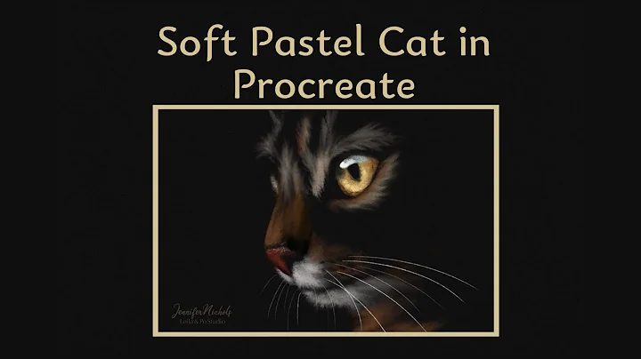 Soft Pastels in Procreate-Cat!