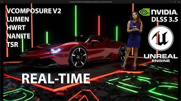 VComposure 2 in Action | UE5.3 | Lumen | HWRT | Nanite | TSR | No Ghosting effect! Real-Time