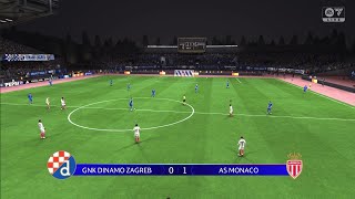 Dinamo Zagreb Vs Monacochampions League - 2024 2025My Predictionsfc 25Subscribe