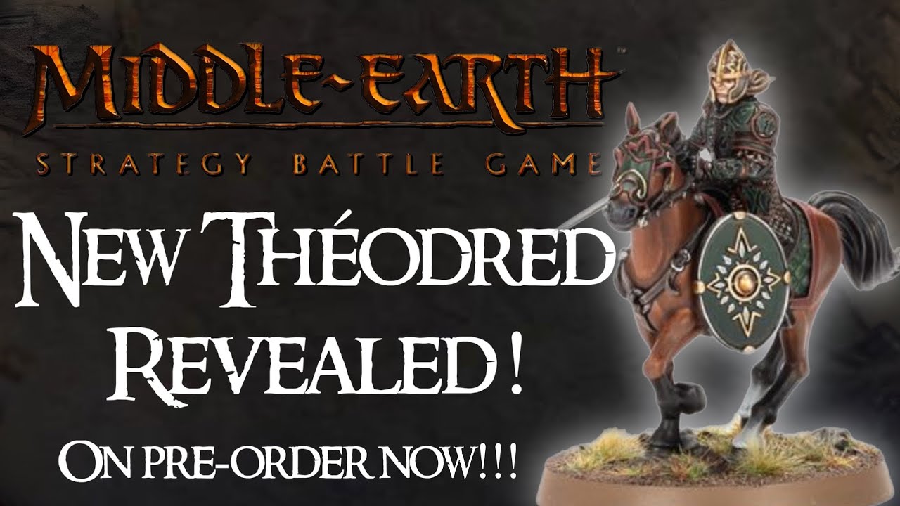 Представлена ​​новая модель Теодреда! Новости Средиземья SBG!
