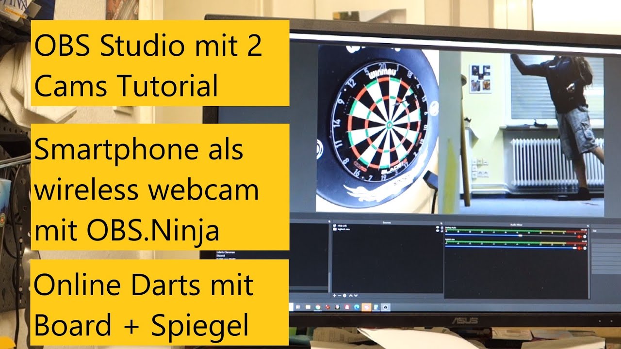 online webcam darts