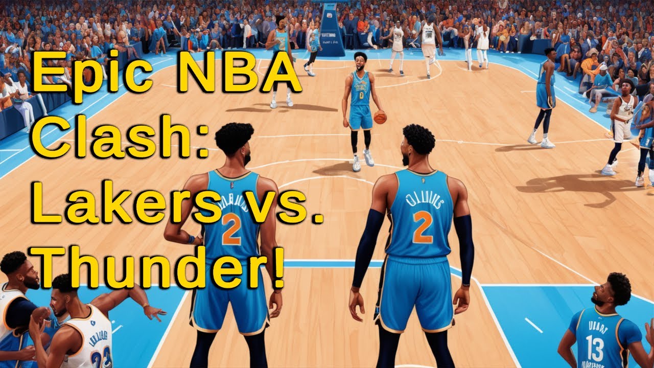 Lakers vs. Thunder Showdown: An NBA Comedy Recap - YouTube