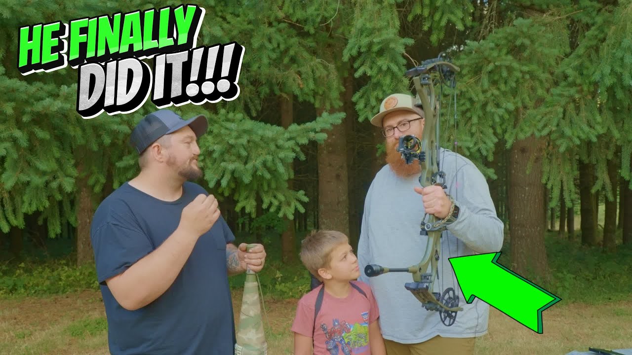 Bradley is switching to archery!!