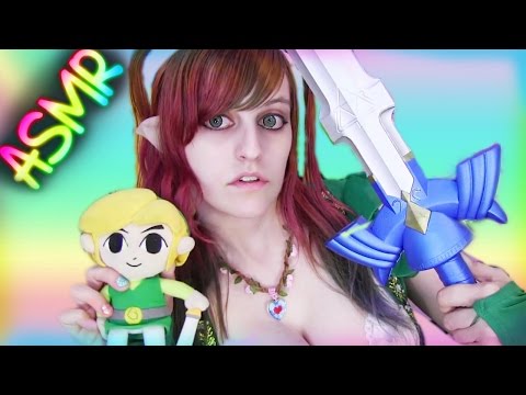 ASMR Elf ░ Warcraft ♡ Elvin Ear Nibbling, Massage, Legend of Zelda, Lady Link, LoZ, Leafa, Cosplay ♡