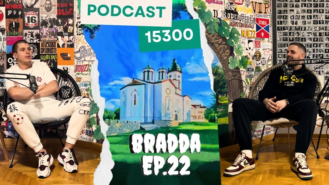 Podcast 15300 - Filip Bradarić - Bradda: Muka mi je od maskiranih repera koji nemaju lični pečat