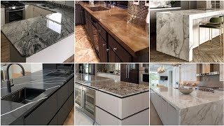 Modern Kitchen Countertop Design Ideas 2023 | Granite countertops | Modular kitchen designs