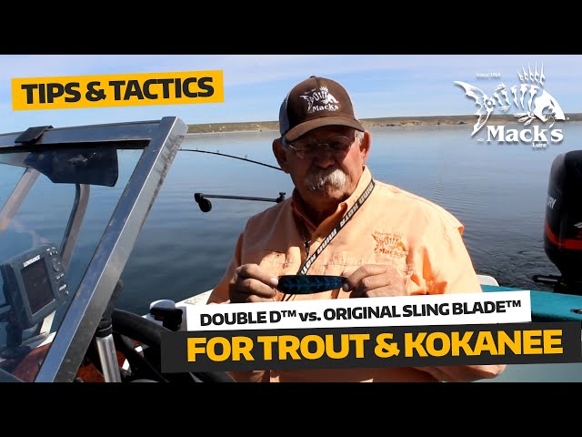 Tips & Tactics  Mack's Lure Double D™ Dodger vs. Original Sling