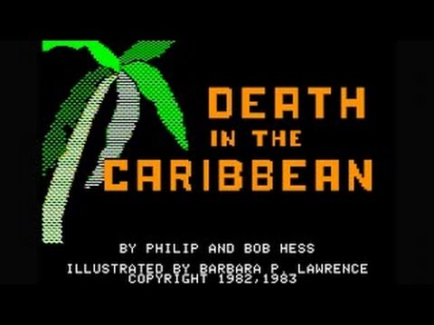 Death In The Caribbean Walkthrough/longplay (Apple II - Micro-fun)