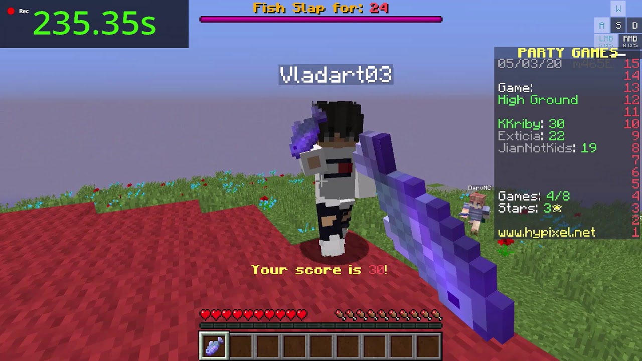 SpeedRun On Hypixel PartyGames 9m 80ms