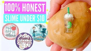 100% HONEST 🍑✨ Famous Instagram Slime Shop Review! Famous AFFORDABLE U.K. Slime Package Unboxing