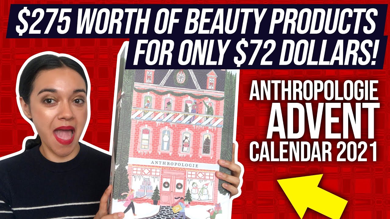 NEW! ANTHROPOLOGIE ADVENT CALENDAR 2021! FULL UNBOXING AND REVIEW! 🎁