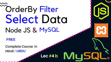 How to Select Data from Database With a Filter Order By Node JS MySQL
