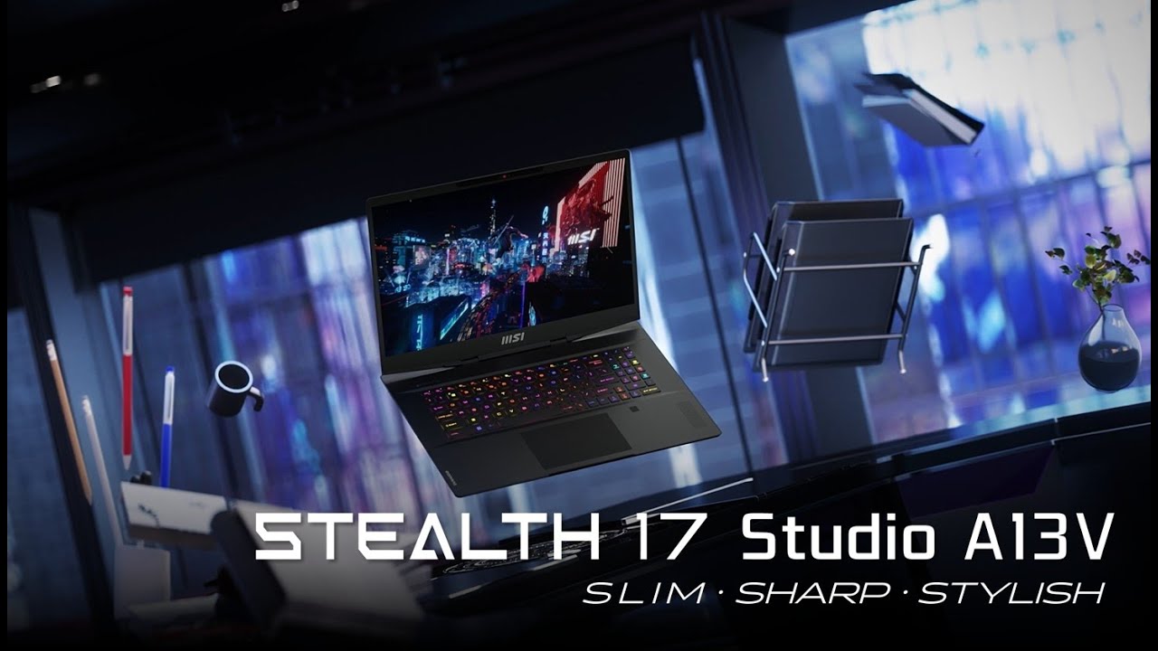 MSI Stealth 17 Studio 17,3 QHD 240Hz Gaming Laptop: Intel Core i9-13900H,  RTX 4090, 64GB DDR5, 2TB NVMe SSD, Thunderbolt 4, USB-Type C, Cooler Boost  Trinity+, Win 11 Pro: Core Black A13VI-017US 