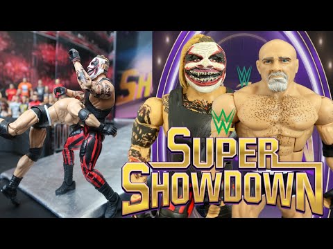 The Fiend Bray Wyatt vs Goldberg WWE Super Showdown WWE Action Figure Match