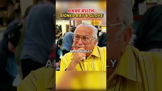 Babe Ruth's $100,000 Bat… But the Expert Exposed a Shocking Problem! 😱⚾ #PawnStars #Shorts
