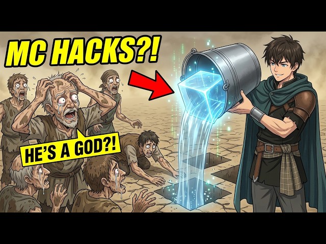 1 Bucket = INFINITE Water! I Brought Minecraft Logic to the Middle Ages!- Manhwa Recap