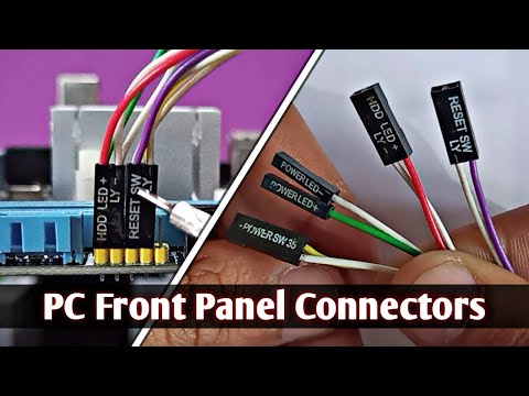 Front Panel Connection in Motherboard | CPU ke Front Panel ka Connection Kaise Kare | Easy