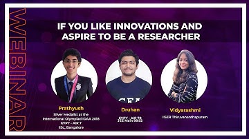 If you like innovations and aspire to be a researcher | KVPY