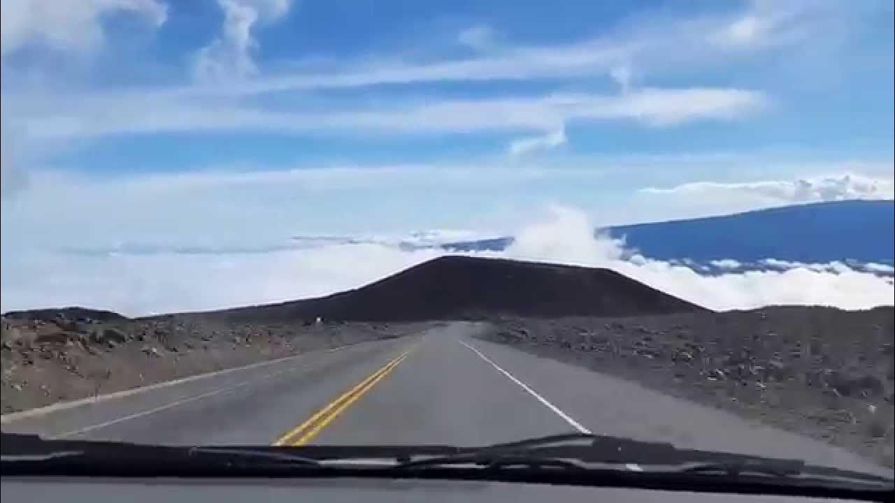Mauna Kea Summit Driving 2005 Toyota Corolla 10 Year Old Economy Car