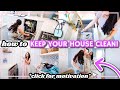 HOW TO KEEP YOUR HOUSE CLEAN! DAILY CLEANING ROUTINE MORNING ROUTINE 2022 | Alexandra Beuter