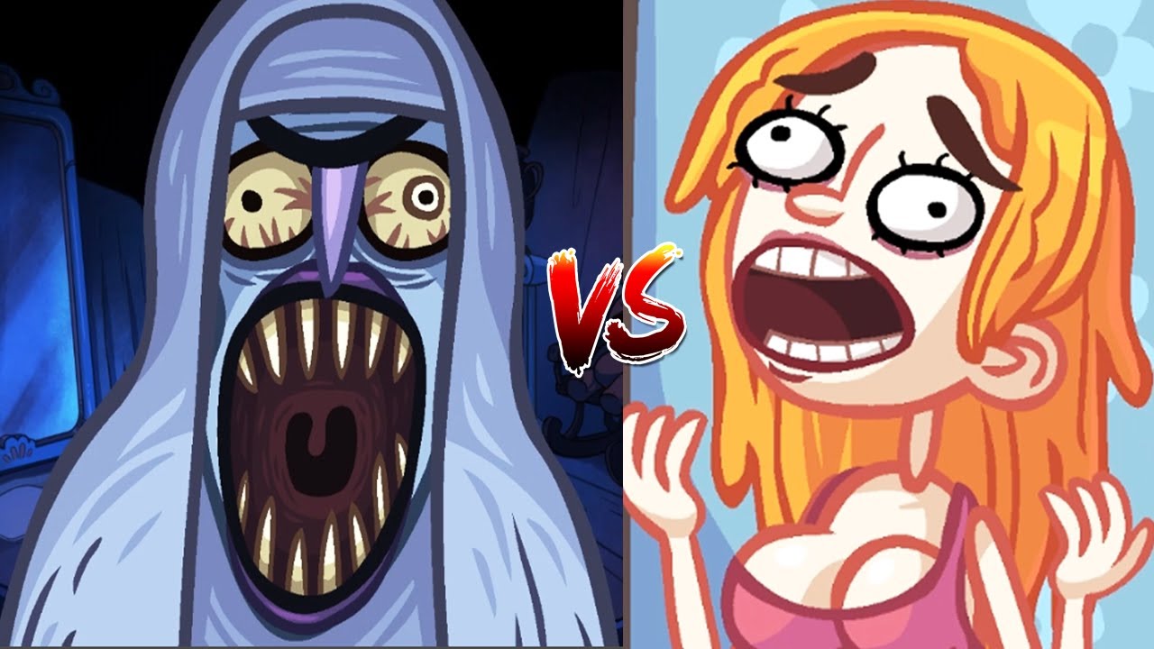 Troll Face Quest Horror vs Troll Face Quest Tv Shows - All Levels Wins Fail Dumbest Trolling Video