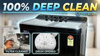 How To Clean Motorola Washing Machine | Opening, Fixing & Cleaning Motorola Washer Drum & Filter