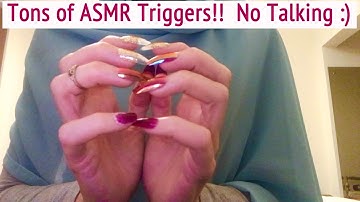 ASMR * Camera Brushing * Nail Flickering * Fast Tapping * Gum Chewing * No Talking * ASMRVilla