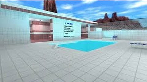 overview of the map fy_pool_day l Counter Strike 1.6