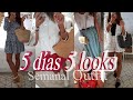 5 DIAS 5 LOOKS -  SEPTIEMBRE # 1 - SEMANAL OUTFIT -