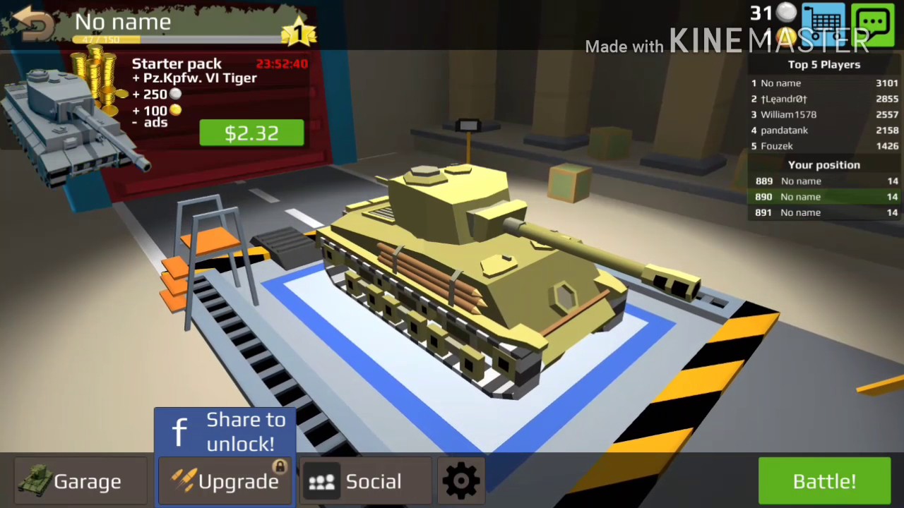 Tanks.io (Android Gameplay)