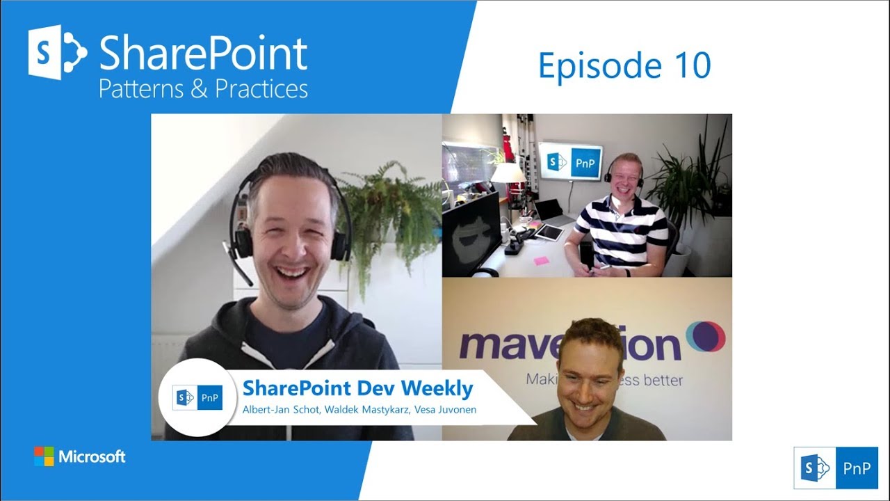 SharePoint Dev Weekly - Episode 10 - 23rd of October 2018 - YouTube