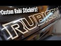 Custom Rubicon Stickers for the JK! | Pixel Decals How-to