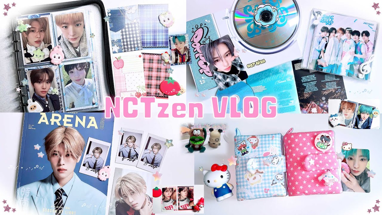 [시즈니 브이로그 #26] 파란색이 좋은 계절 여름 𓂃.◌𓈒𖡼 | 포토몬 포카 바인더 대지 협찬 • 팝팝 중국 MD • CD 플레이어 • 바인더 • 온리유 아레나옴므 잡지