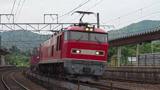 EF510-2 新疋田駅通過