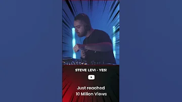 WOW 10 000 000 Million Views On YouTube Too Steve Levi Yes Mega Melodictechno Hit BOOM 