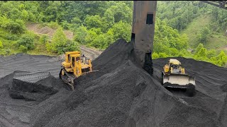 Train Loading Efficiency : Two Dozers, 11,000 Tons, 100 Cars