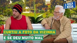 Mané Marreco não aguenta mais ser contrariado pela esposa | A Praça É Nossa