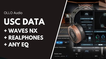 Headphones calibration SW Waves nx and Realphones with the OLLO Audio USC data