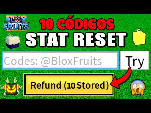 Novo código para resetar status no Blox Fruits: SUBGAMERROBOT_RESET #f