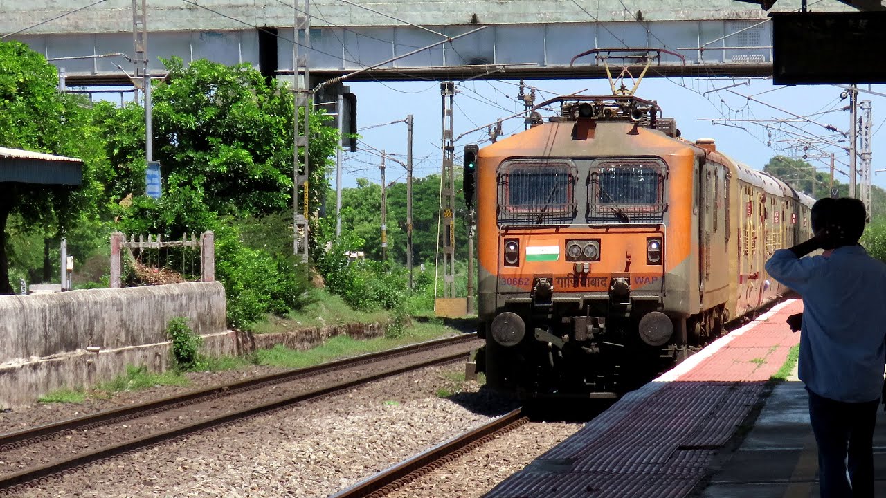 Nagercoil - Chennai Express with Amrit bharat livery skipping sevapet ...