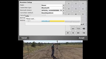 Configuring a SPS585 rover to work with a Trimble BaseAnywhere base station in SCS900