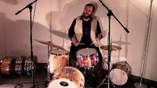 Steve Maxwell Vintage Drums - Craviotto 8x14" Private Reserve Snare Drum - 2016 Curly Walnut!!