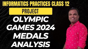 IP Project class 12 Olympic Games Medal Analysis with CSV Pandas and PyPlot | Projects Class 12 IP