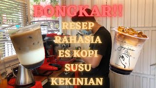 Download Lagu RESEP RAHASIA ES KOPI SUSU GULA AREN || BONGKAR RESEP ES KOPI SUSU JANJI JIWA!!! MP3